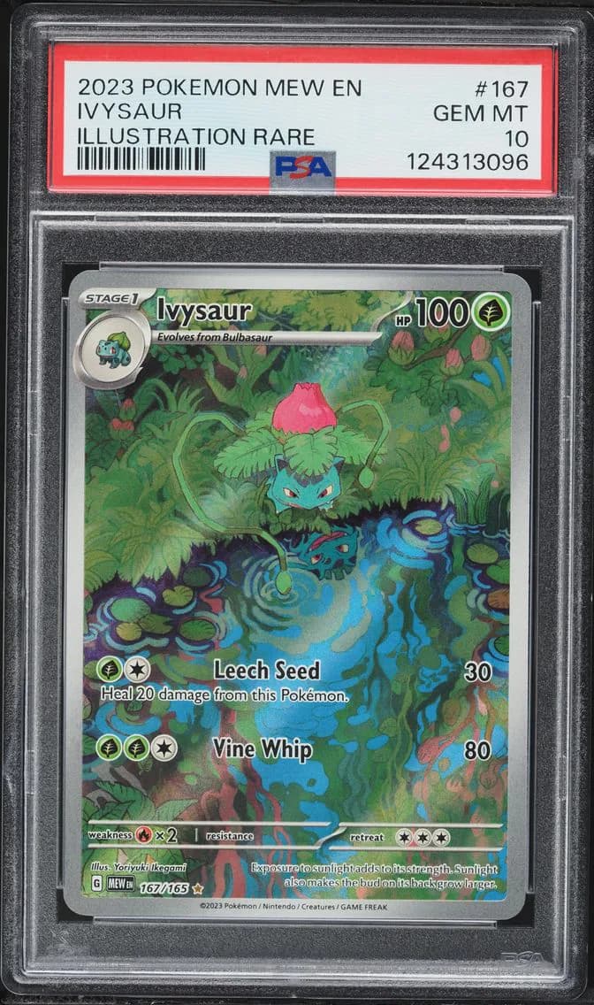 Ivysaur, 151, PSA 10