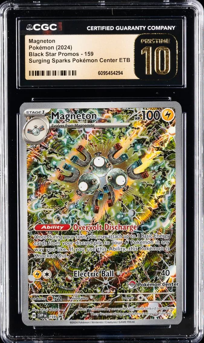 Magneton, Black Star Promos - Scarlet & Violet SVP EN, CGC 10