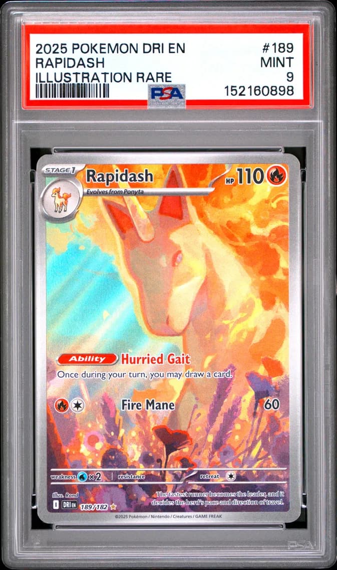 Rapidash, Destined Rivals, PSA 9