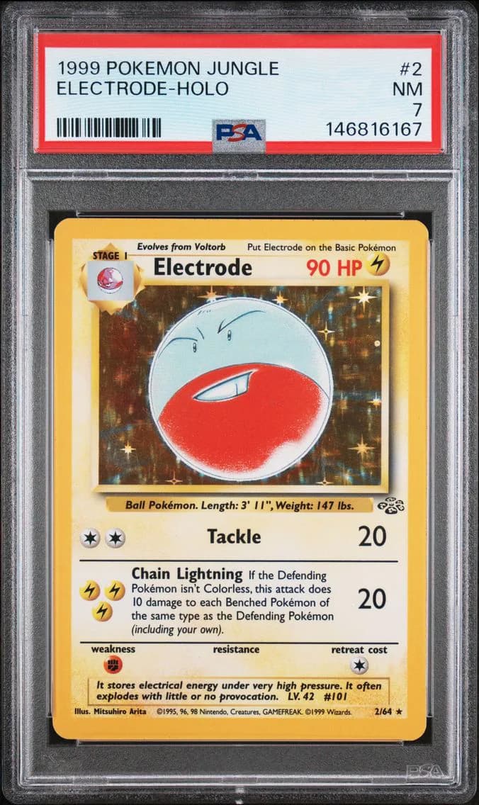 Electrode-Holo, Jungle, PSA 7