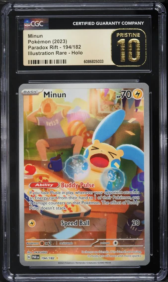 Minun, Paradox Rift, CGC 10