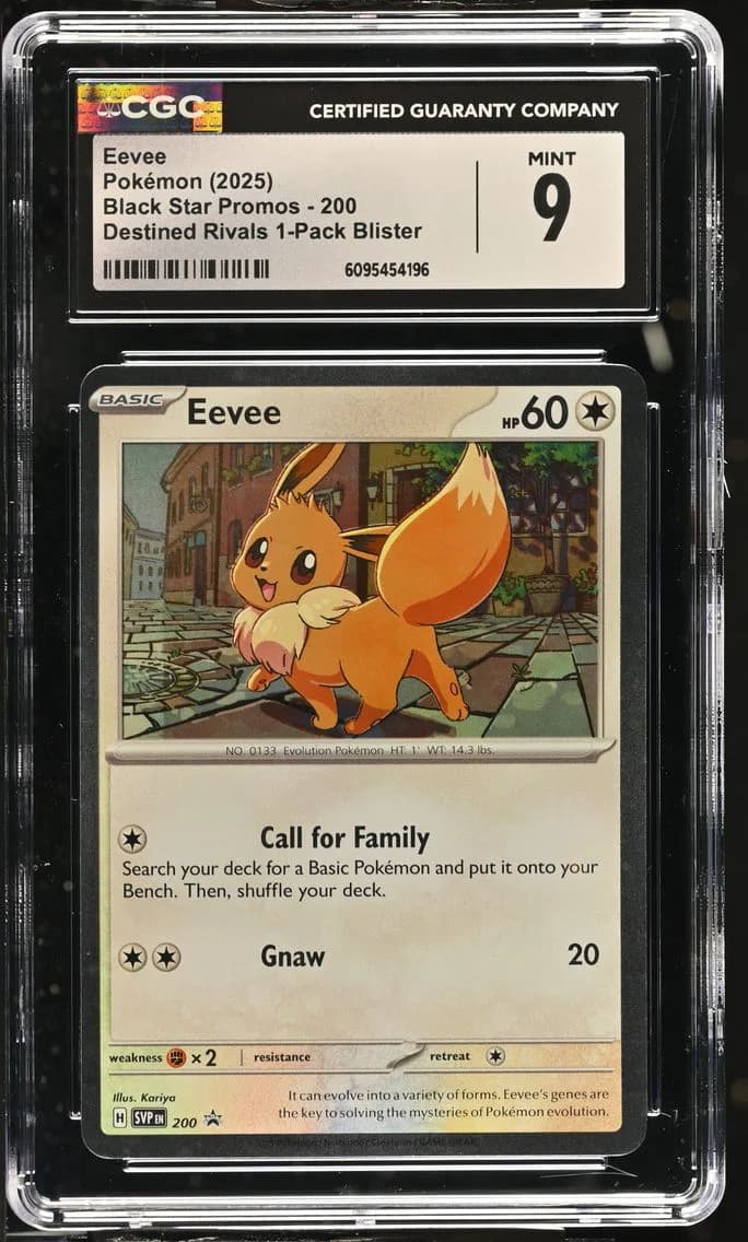 Eevee, Black Star Promos - Scarlet & Violet SVP EN, CGC 9