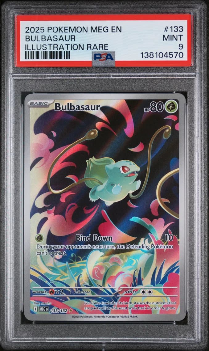 Bulbasaur, Mega Evolution, PSA 9
