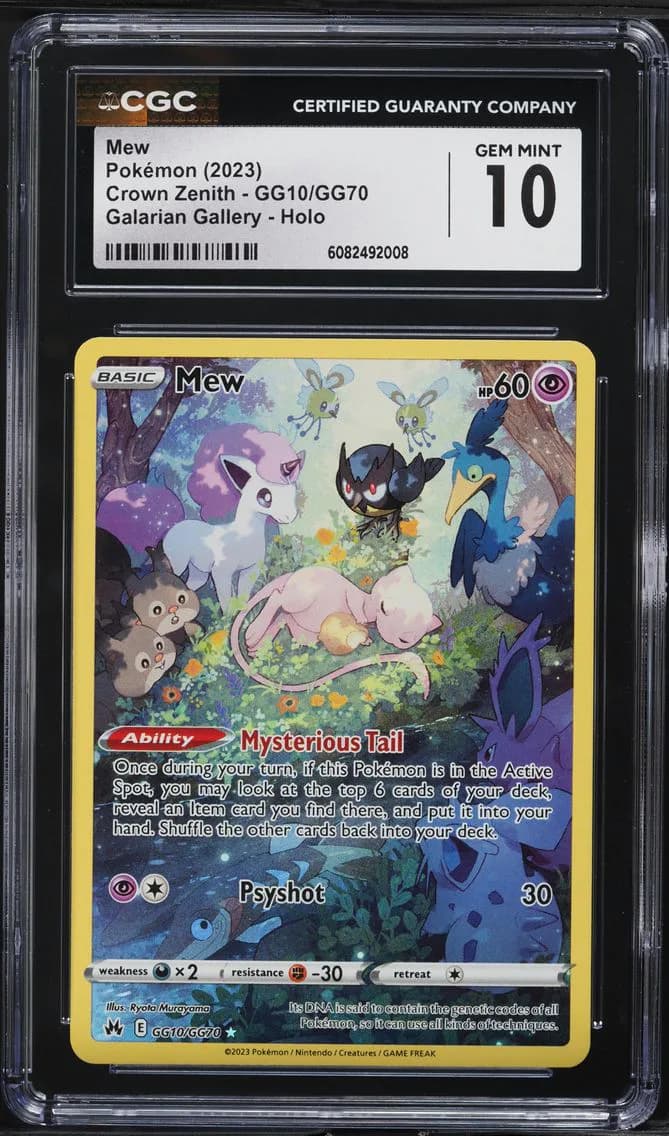 Mew, Crown Zenith, CGC 10