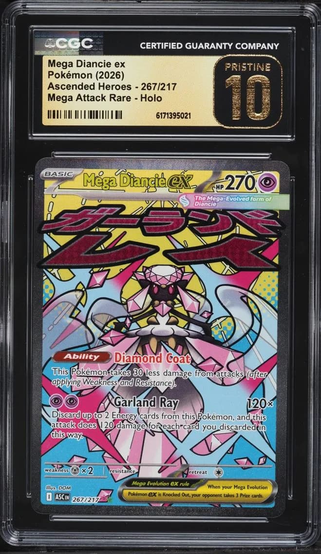 Diancie ex, Ascended Heroes, CGC 10