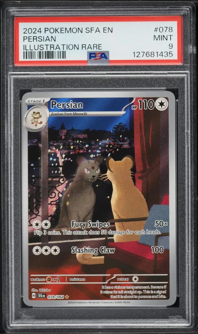 Persian, Shrouded Fable, PSA 9
