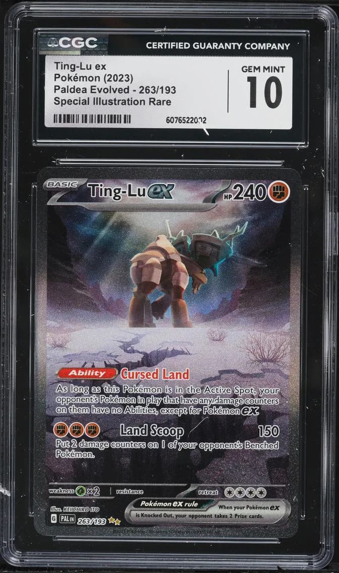 Ting-LU EX, Paldea Evolved, CGC 10
