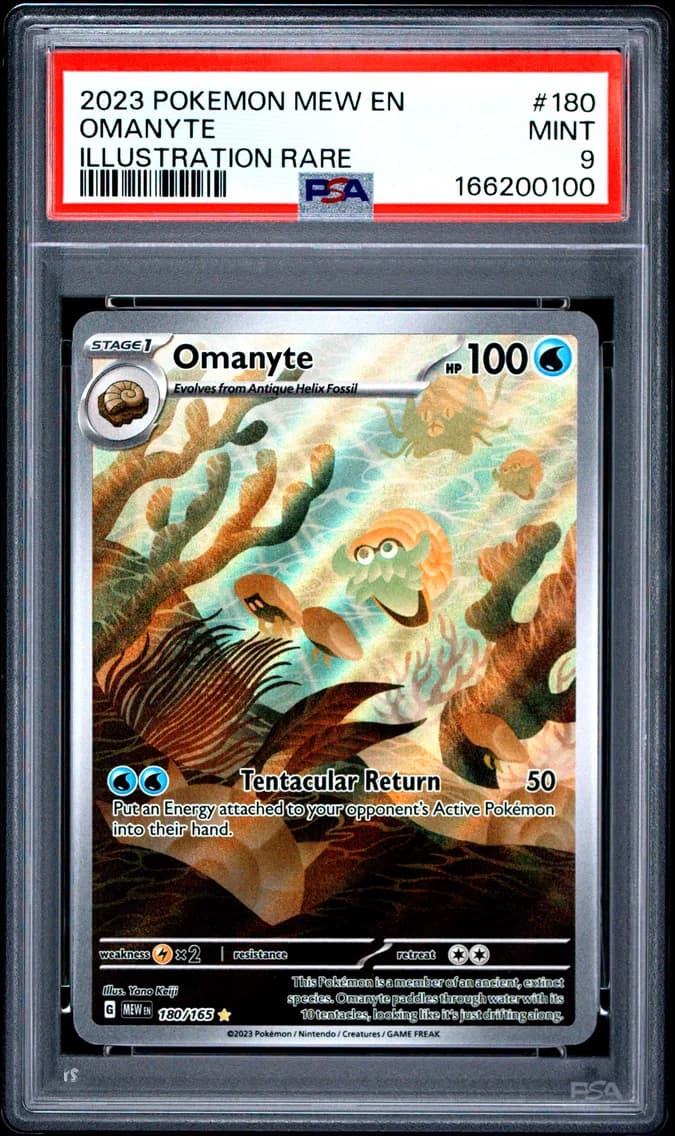 Omanyte, 151, PSA 9
