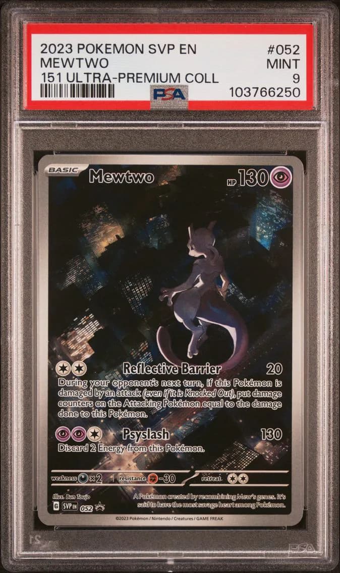 Mewtwo, SV Black Star Promo, PSA 9