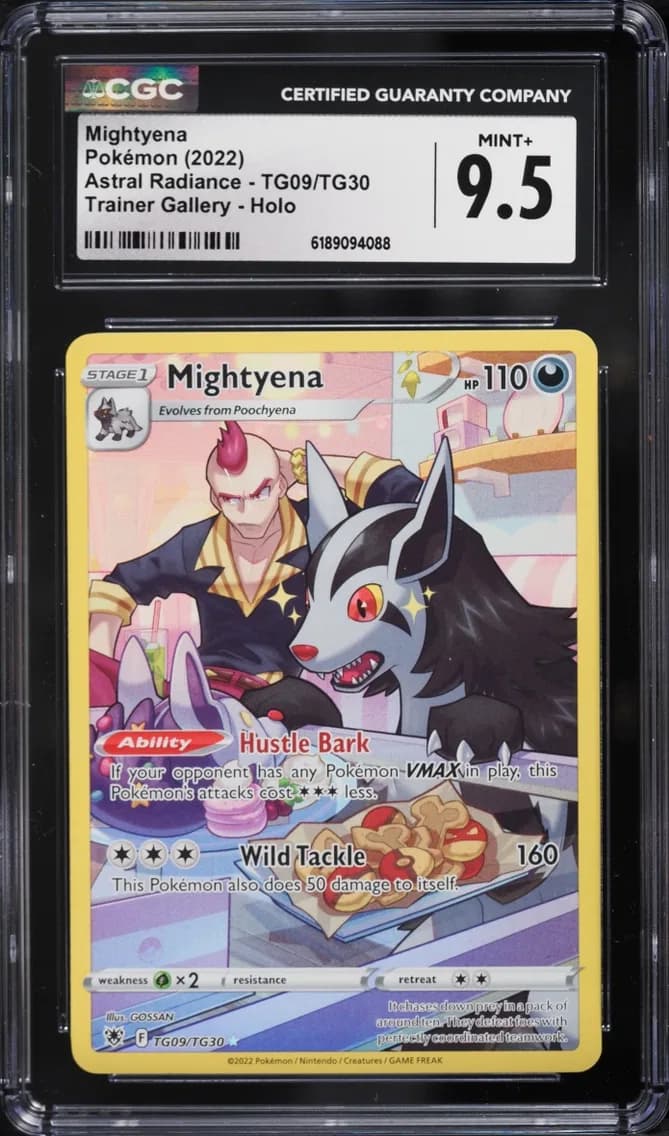 Mightyena, Astral Radiance, CGC 9.5