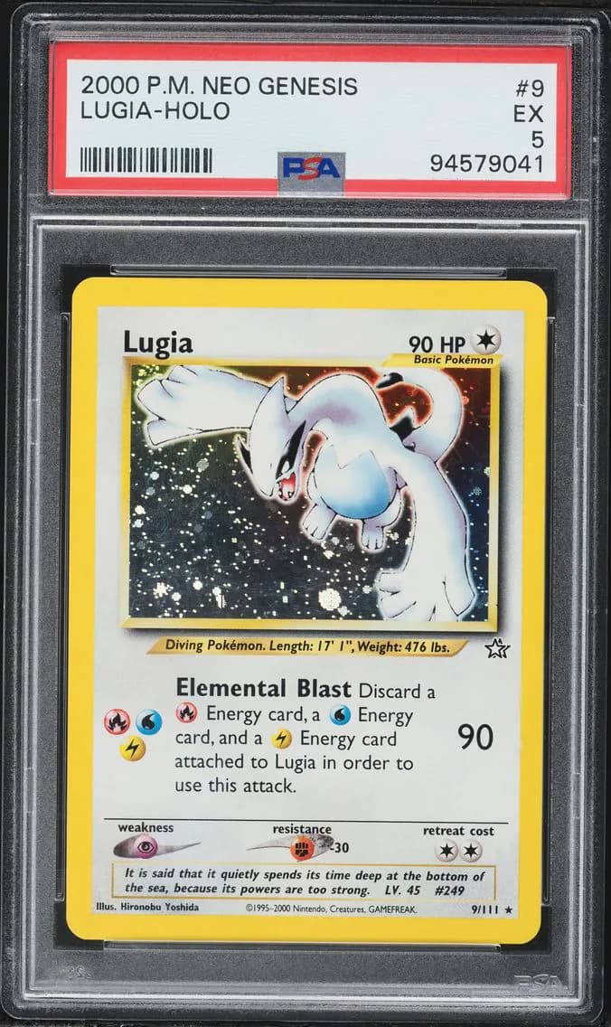 Lugia-Holo, Neo Genesis, PSA 5