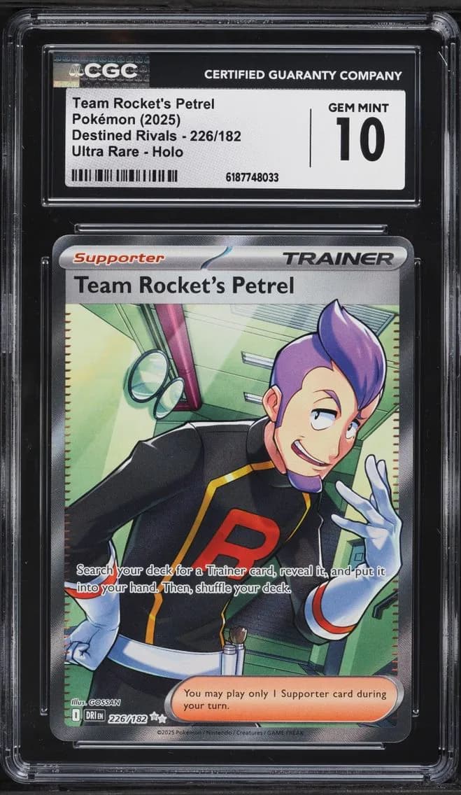 Team Rocket's Petrel, Destined Rivals, CGC 10