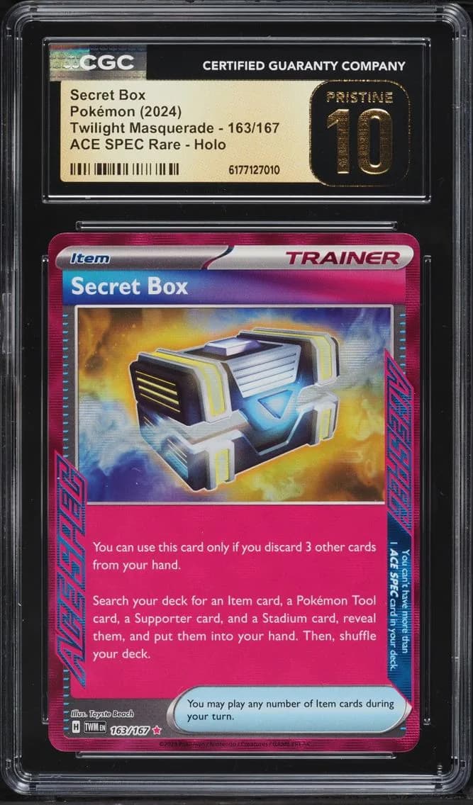Secret Box, Twilight Masquerade, CGC 10