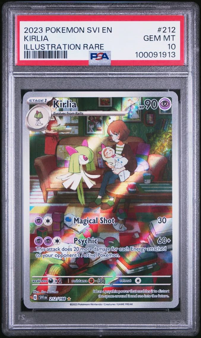 Kirlia, Scarlet & Violet, PSA 10