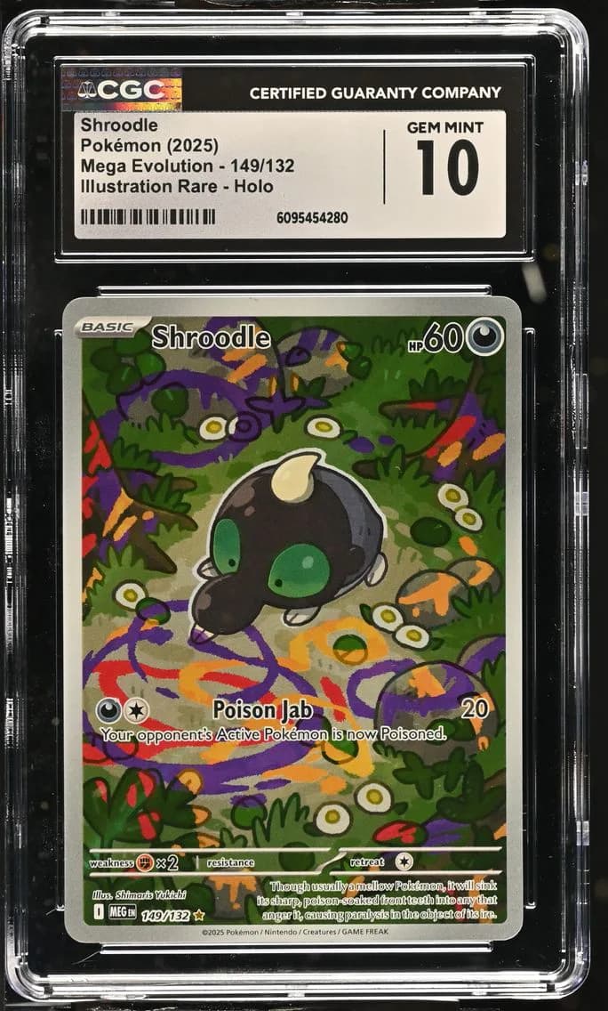Shroodle, Mega Evolution, CGC 10