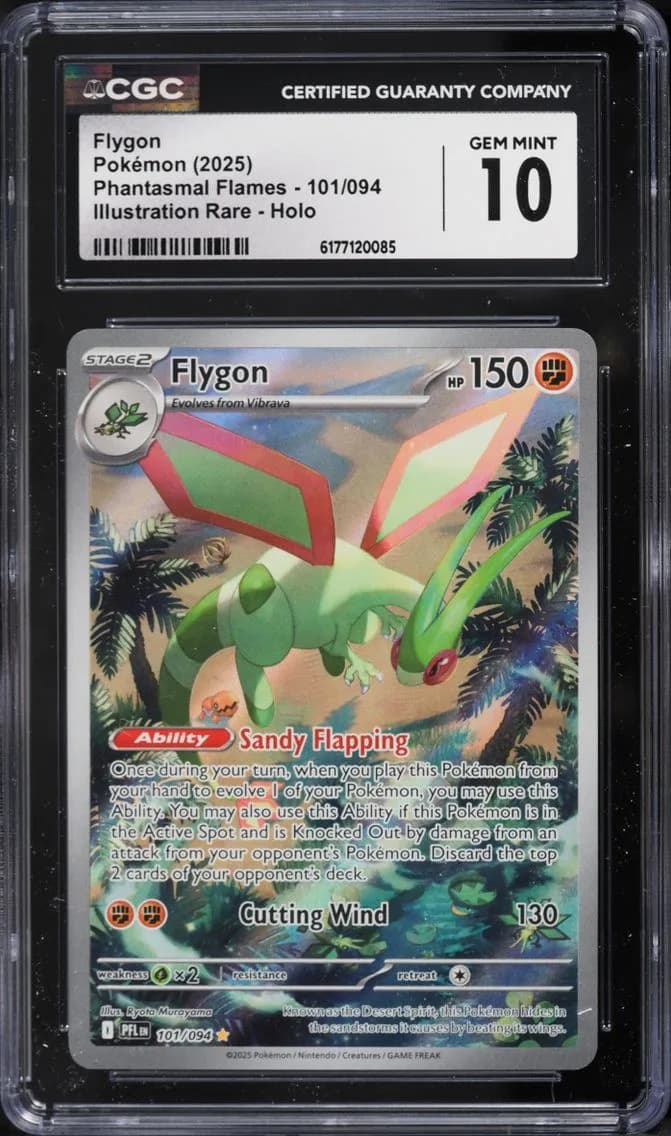Flygon, Phantasmal Flames, CGC 10