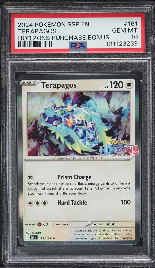 Terapagos, Surging Sparks, PSA 10