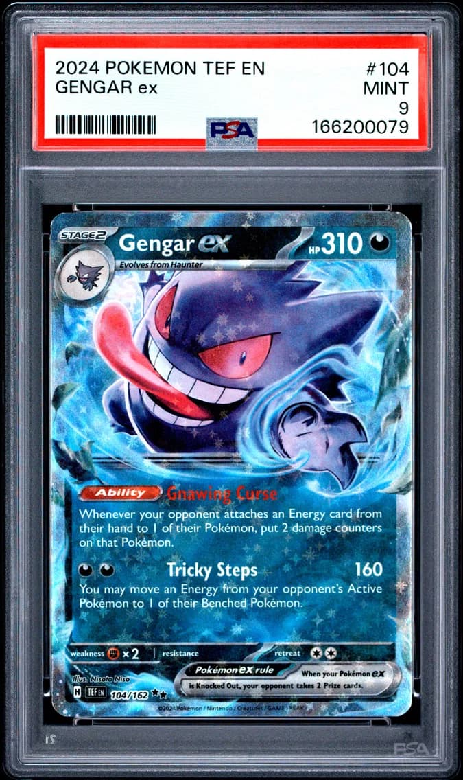 Gengar EX, Temporal Forces, PSA 9