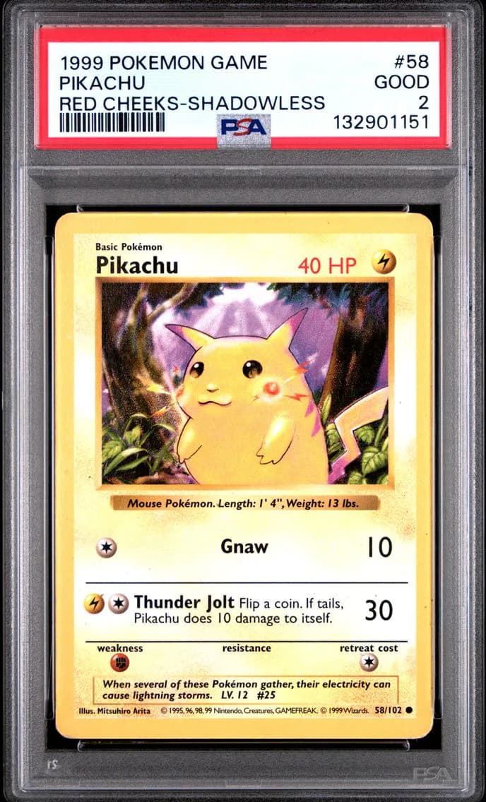 Pikachu, Game, PSA 2