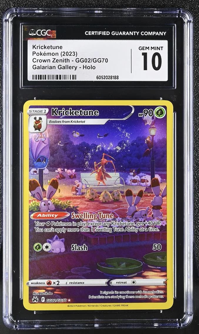 Kricketune, Crown Zenith, CGC 10