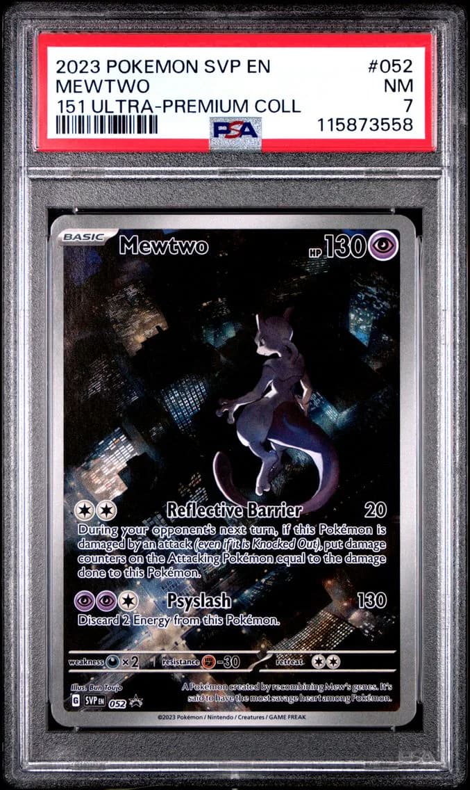 Mewtwo, SV Black Star Promo, PSA 7