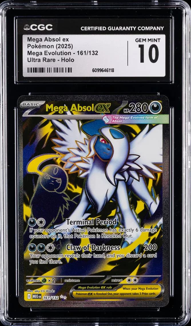 Mega Absol EX, Mega Evolution, CGC 10