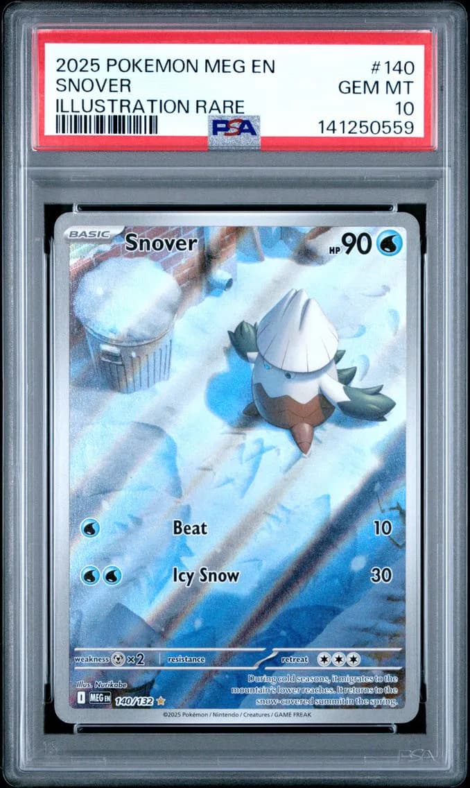 Snover, Mega Evolution, PSA 10