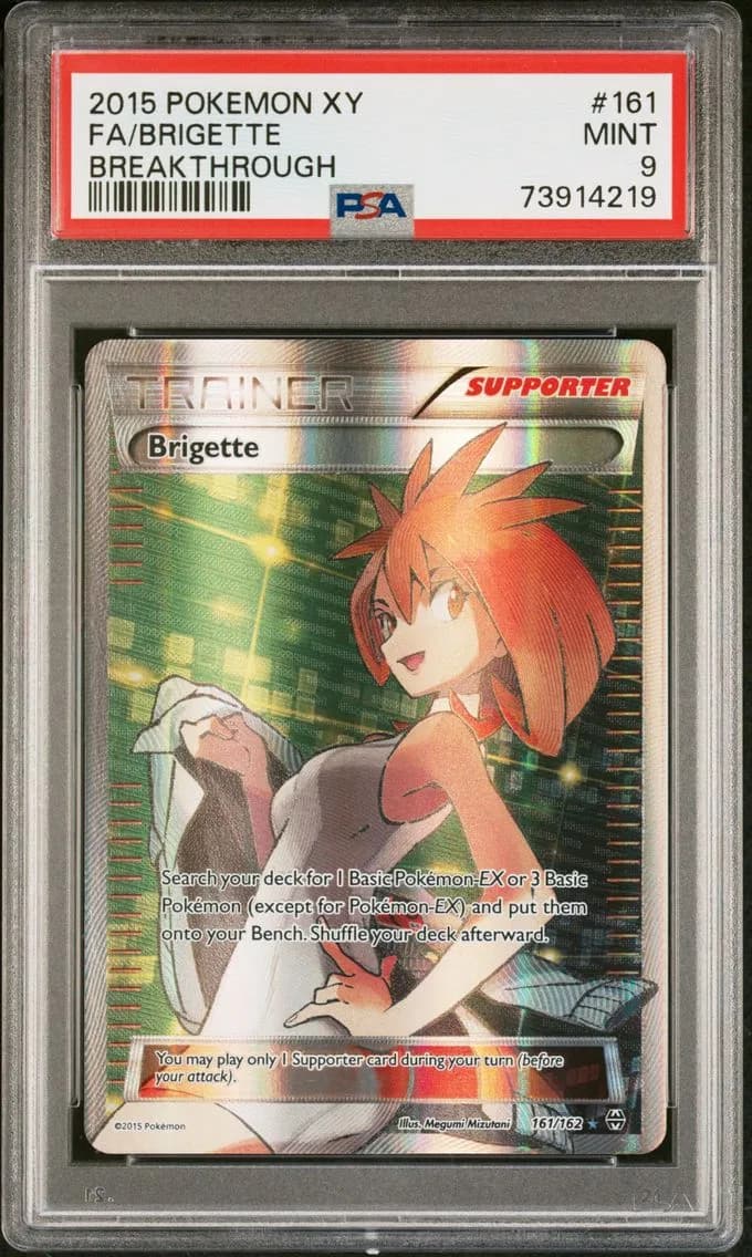 Brigette, XY Breakthrough, PSA 9