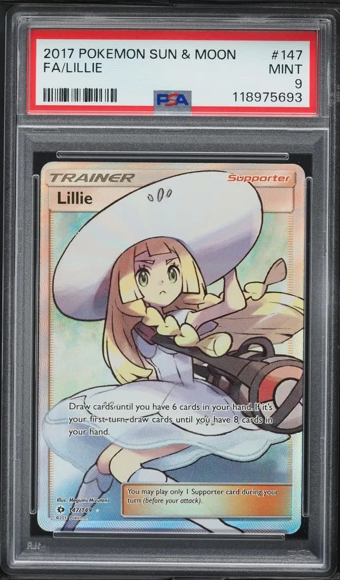 Lillie, Sun & Moon, PSA 9