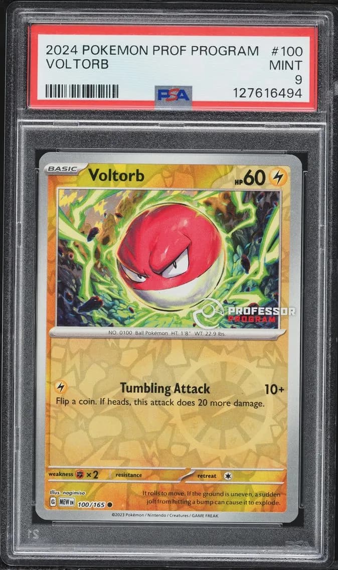 Voltorb, Professor Program Promos, PSA 9