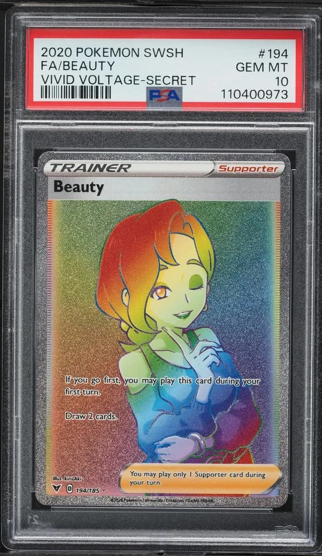 Beauty, Sword & Shield Vivid Voltage, PSA 10