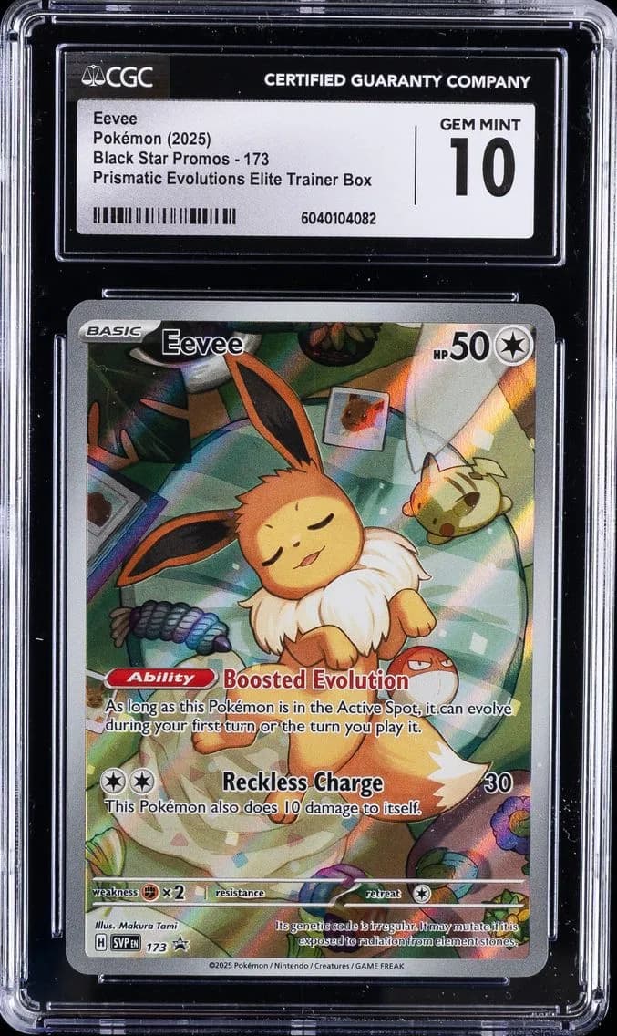 Eevee, Black Star Promos - Scarlet & Violet SVP EN, CGC 10