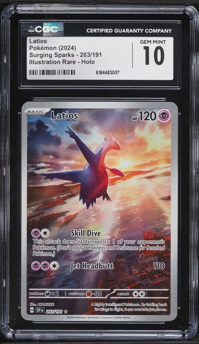 Latios, Surging Sparks, CGC 10