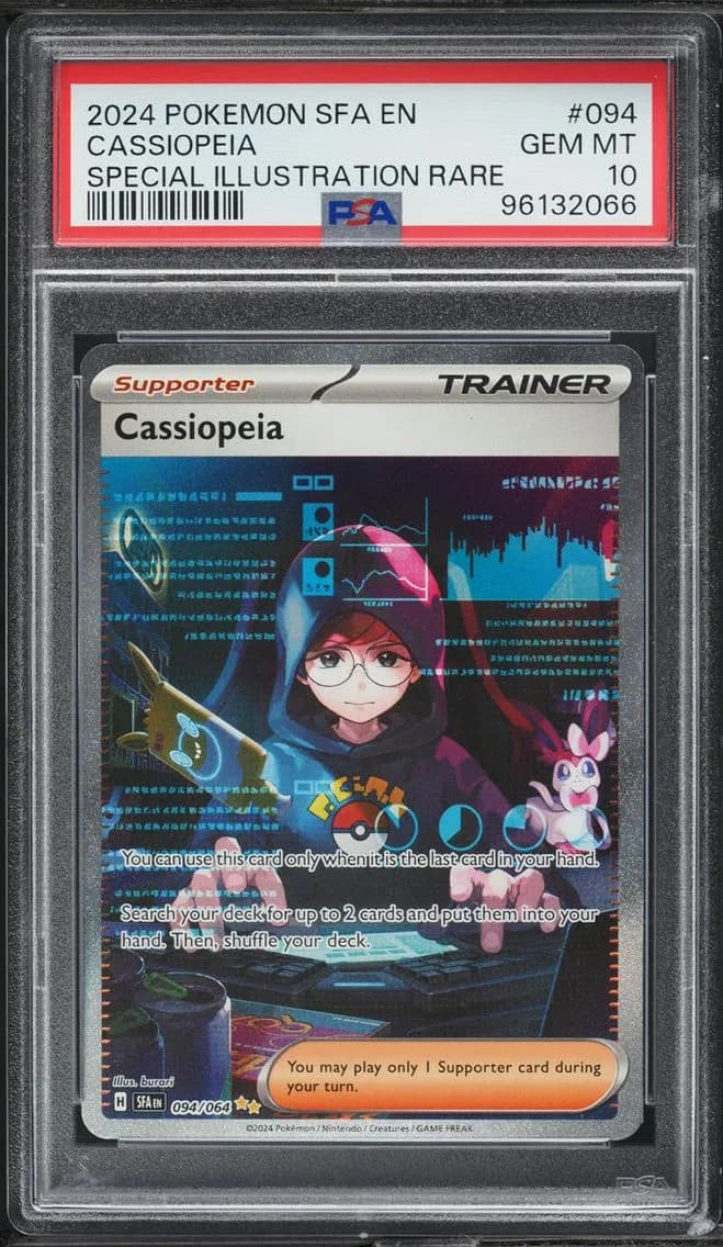SIR Cassiopeia, Shrouded Fable, PSA 10
