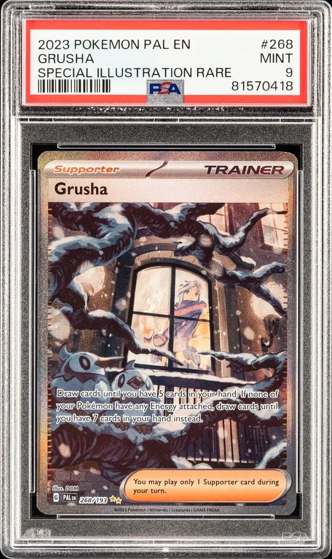Grusha, Paldea Evolved, PSA 9