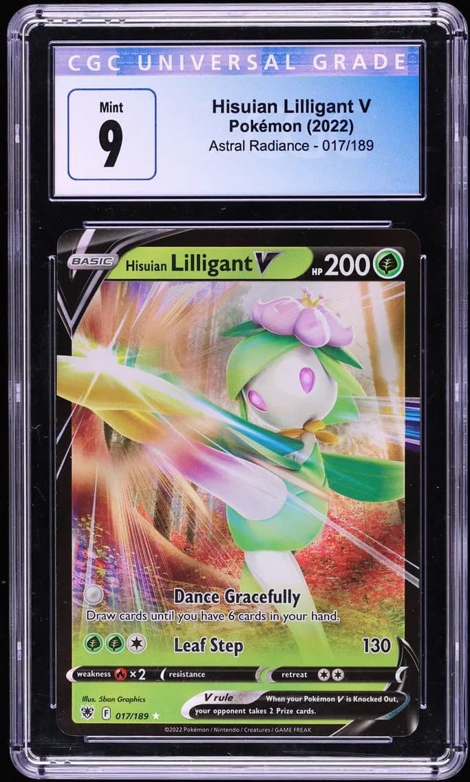 Hisuian Lilligant V, Astral Radiance, CGC 9