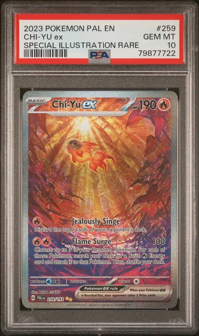 Chi-YU EX, Paldea Evolved, PSA 10