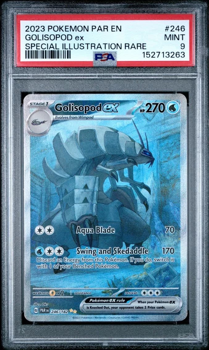 Golisopod EX, Paradox Rift, PSA 9