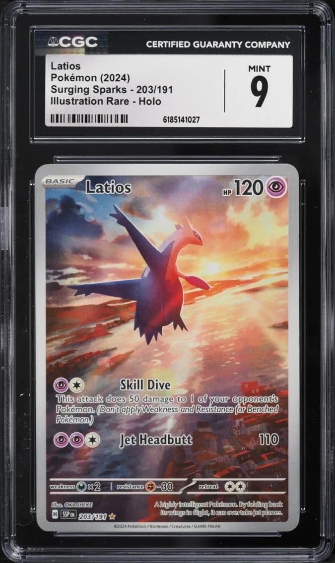 Latios, Surging Sparks, CGC 9