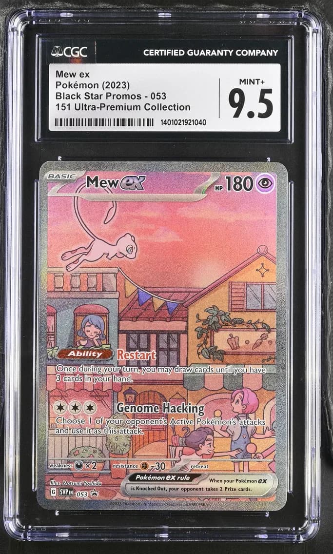 Mew ex, Black Star Promos - Scarlet & Violet SVPEN, CGC 9.5