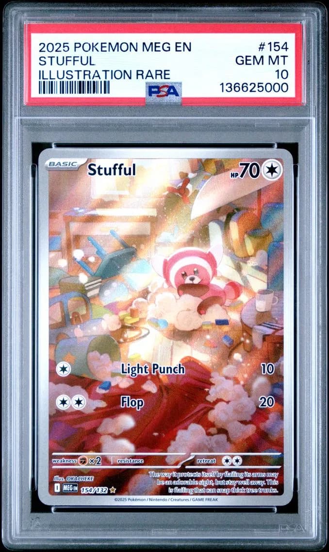 Stufful, Mega Evolution, PSA 10