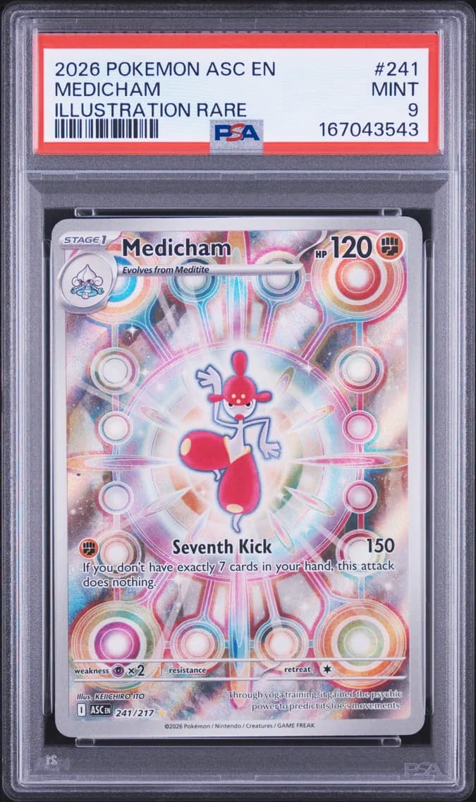 Medicham, Ascended Heroes, PSA 9