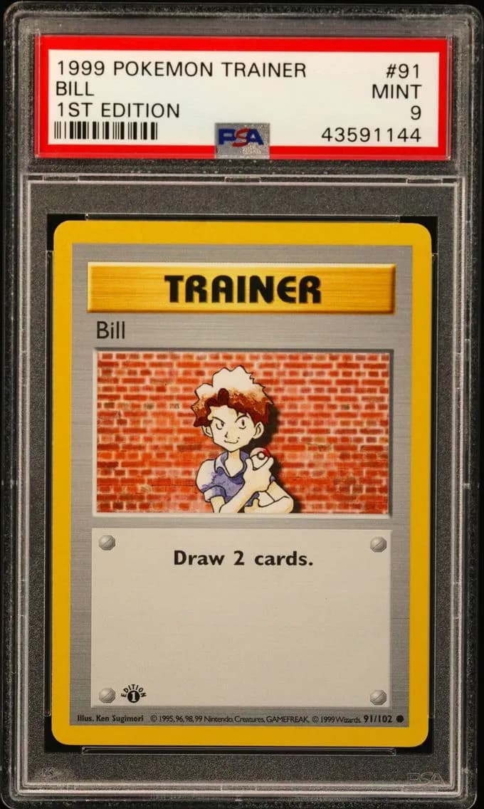 Bill 1st Edition, Game, PSA 9