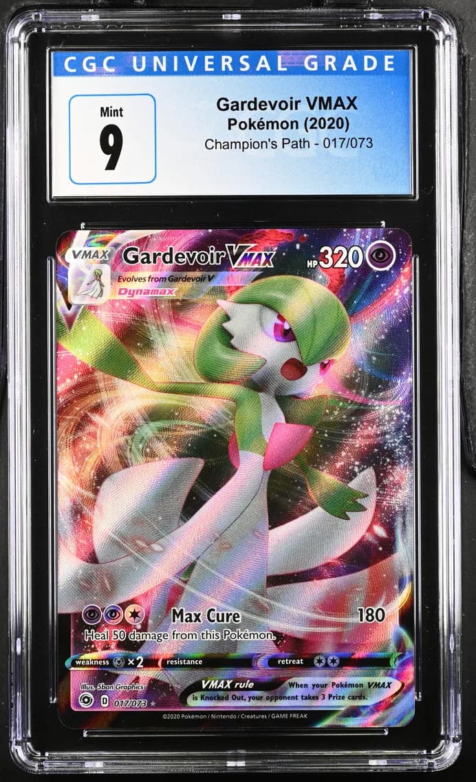 Gardevoir VMAX, Champion's Path, CGC 9