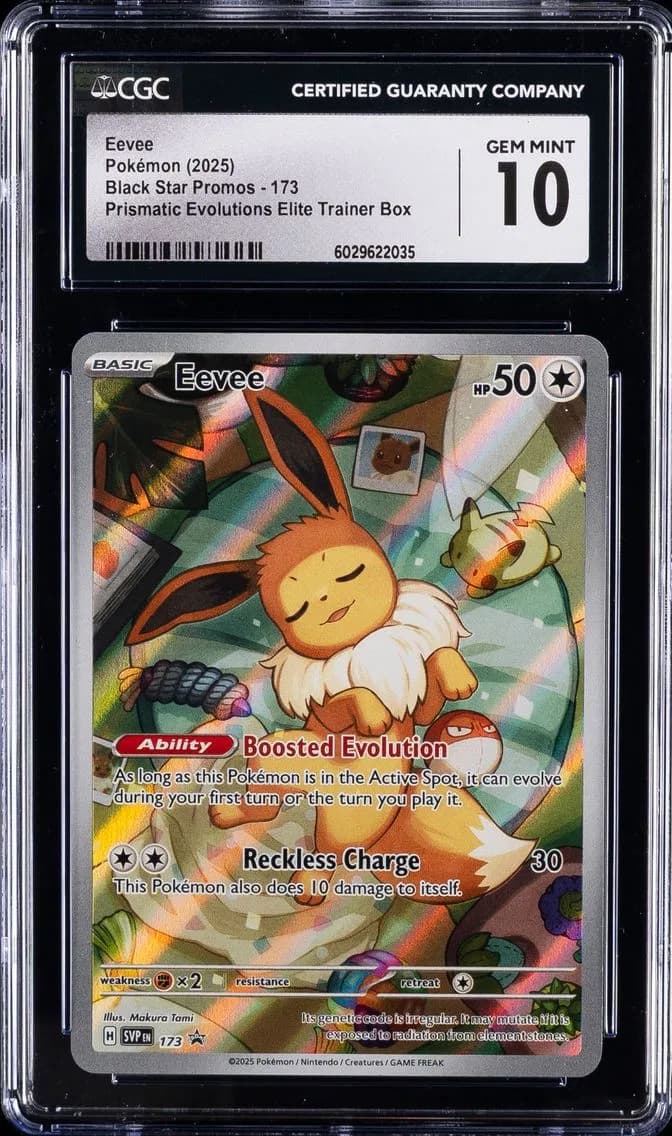 Eevee, Black Star Promos - Scarlet & Violet SVP EN, CGC 10