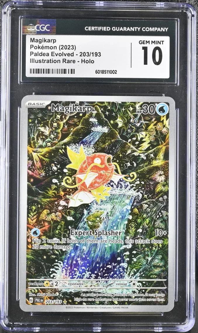 Magikarp, Paldea Evolved, CGC 10
