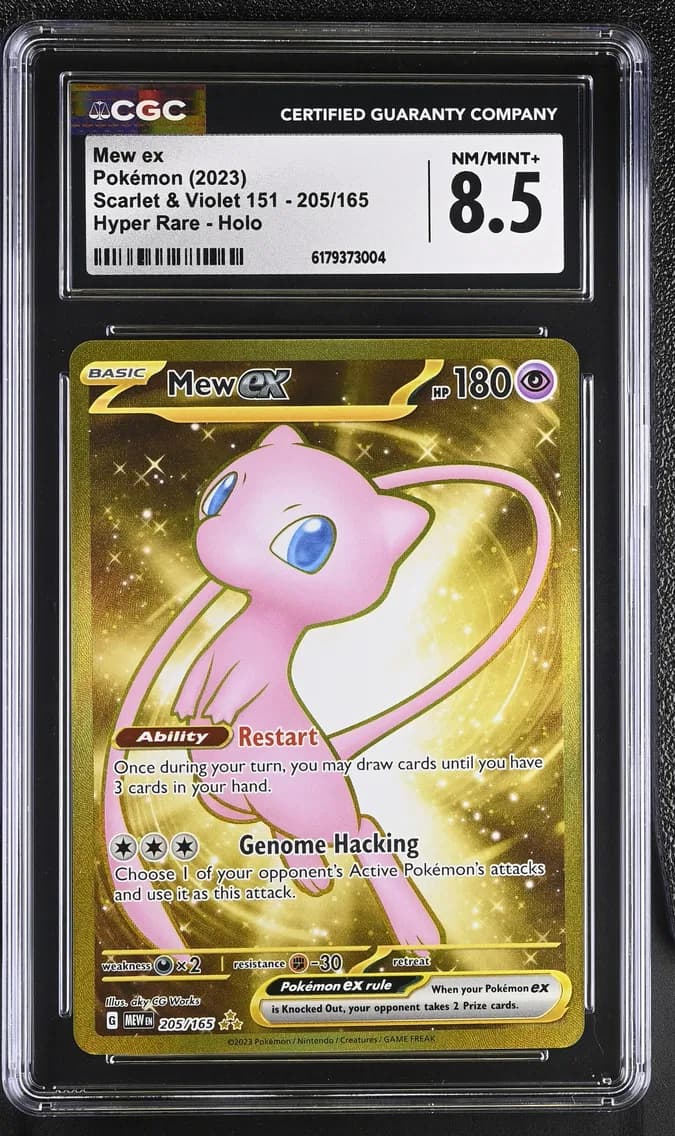 Mew ex, Scarlet & Violet 151, CGC 8.5