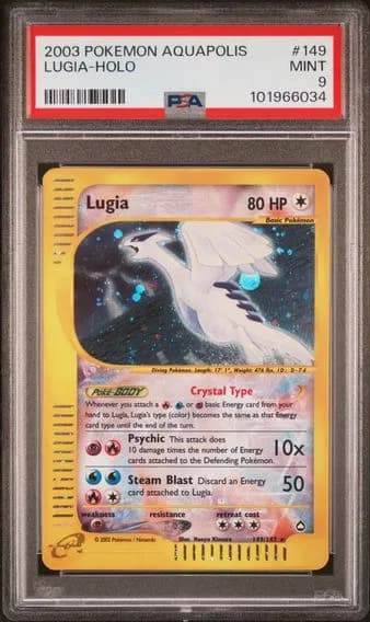 Lugia-Holo, PSA 9