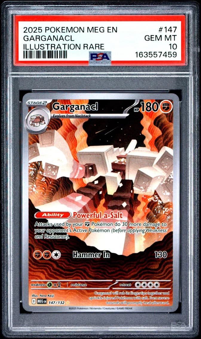 Garganacl, Mega Evolution, PSA 10