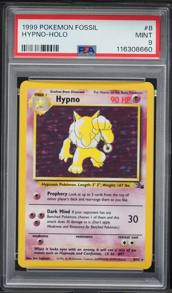 Hypno-Holo, Fossil, PSA 9